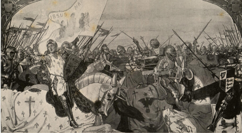 Anonimo , Hughes - Stanton, Herbert - sec. XIX - Battle of Orléans , fronte