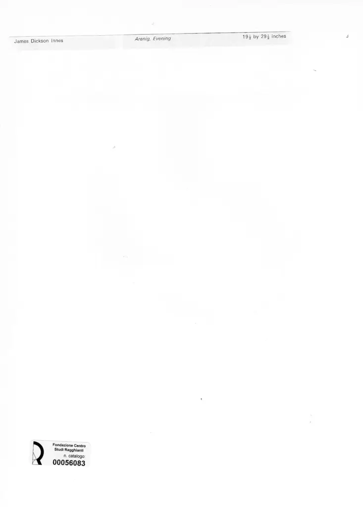 Anonimo , Innes, James Dickson - sec. XIX - Arenig, Evening , retro