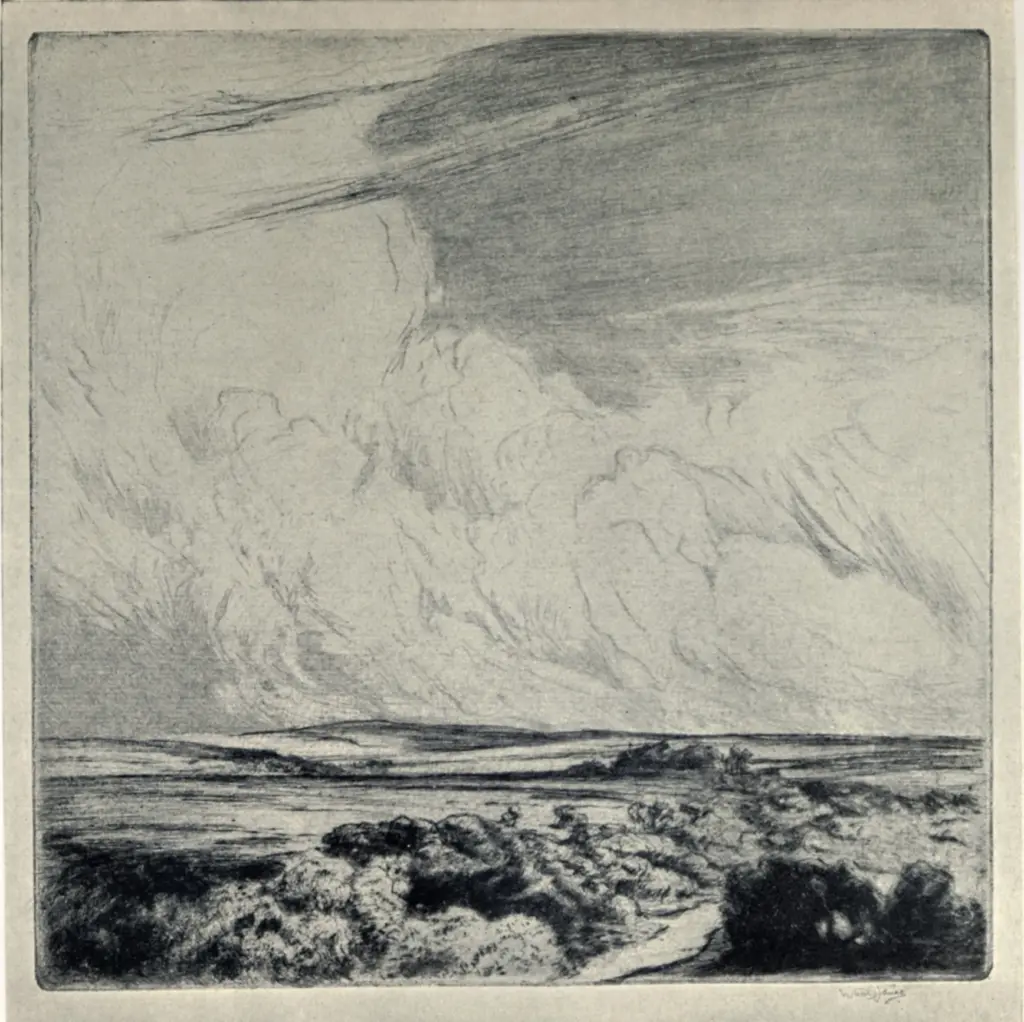 Anonimo , James, Walter - sec. XX - After the Rainstorm , fronte