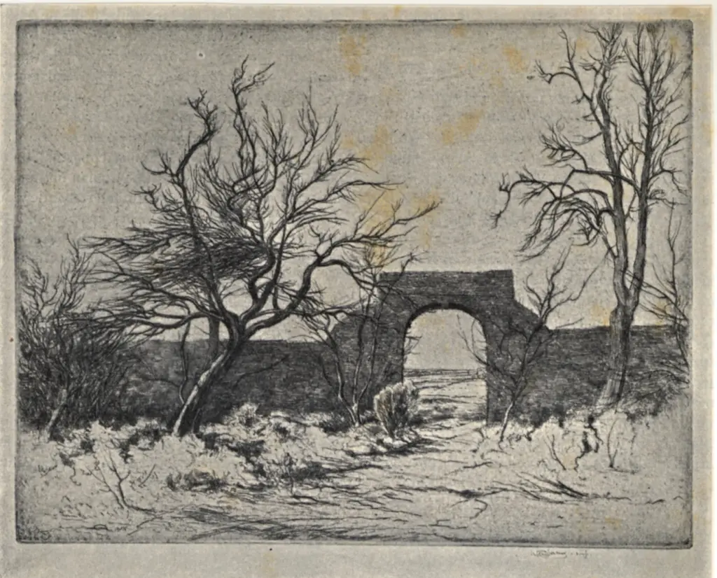 Anonimo , James, Walter - sec. XIX - Northbourne Abbey Garden , fronte