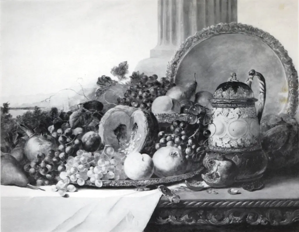 Lance, George , Vassoio di frutta