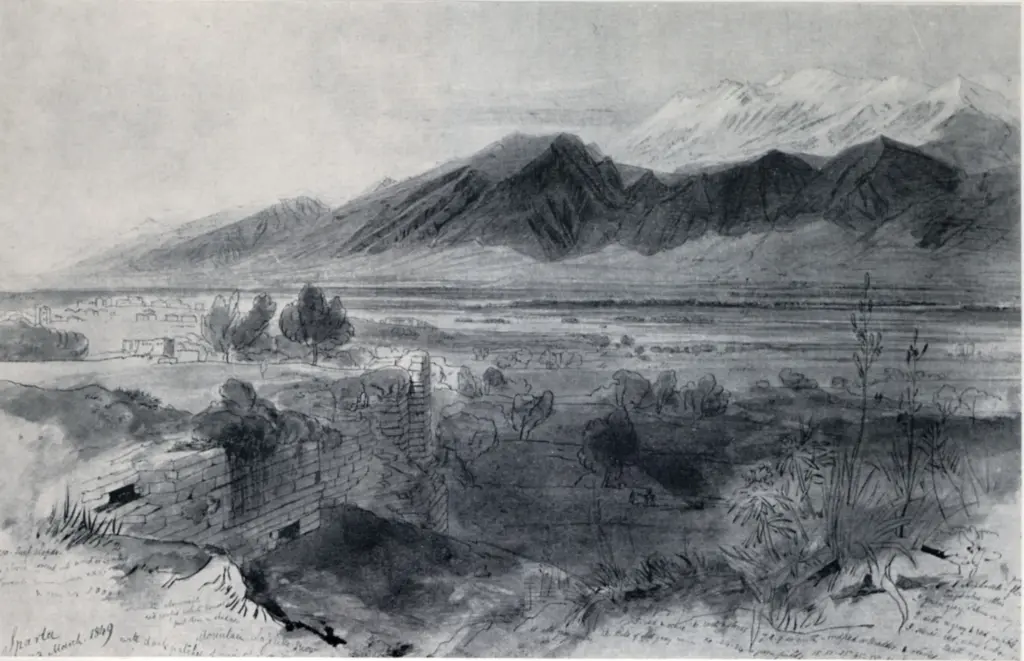 Anonimo , Lear, Edward - sec. XIX - Sparta , fronte