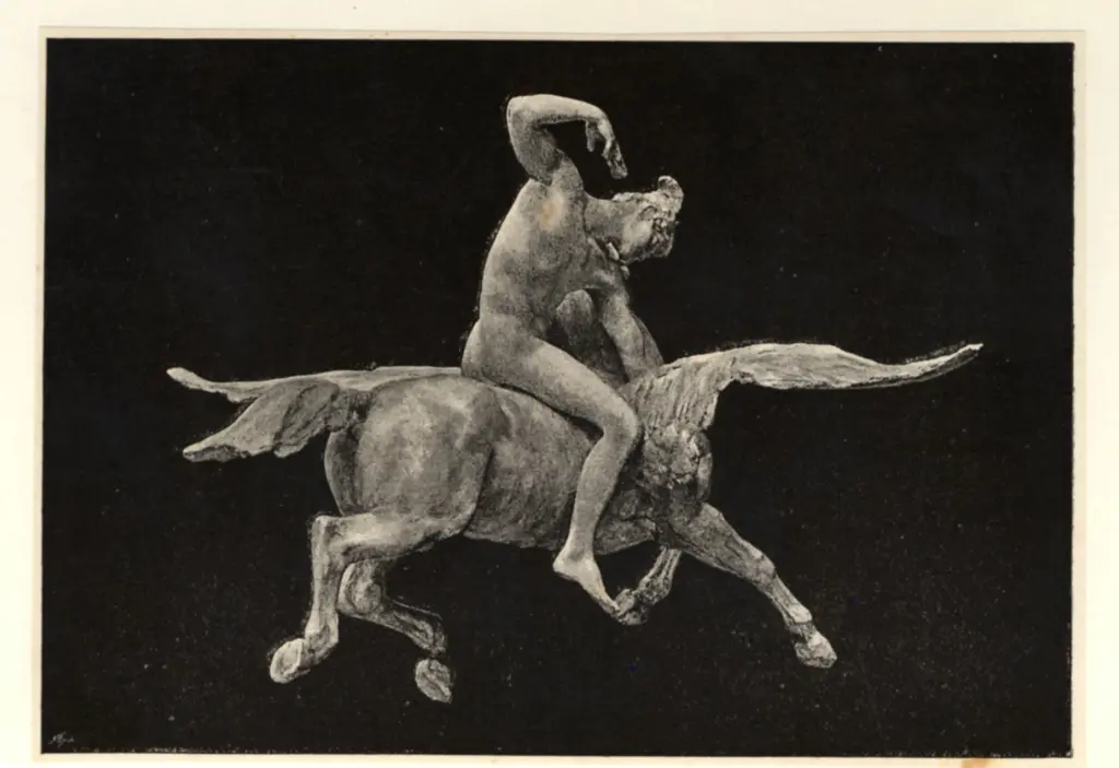 Leighton, Frederic , The model in clay for the "Perseus"" -