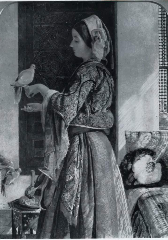 Anonimo , Lewis, John Frederick - sec. XIX , fronte