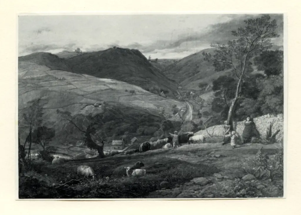 Linnell, John , View of Hansonfoot, Dovedale, Derbyshire