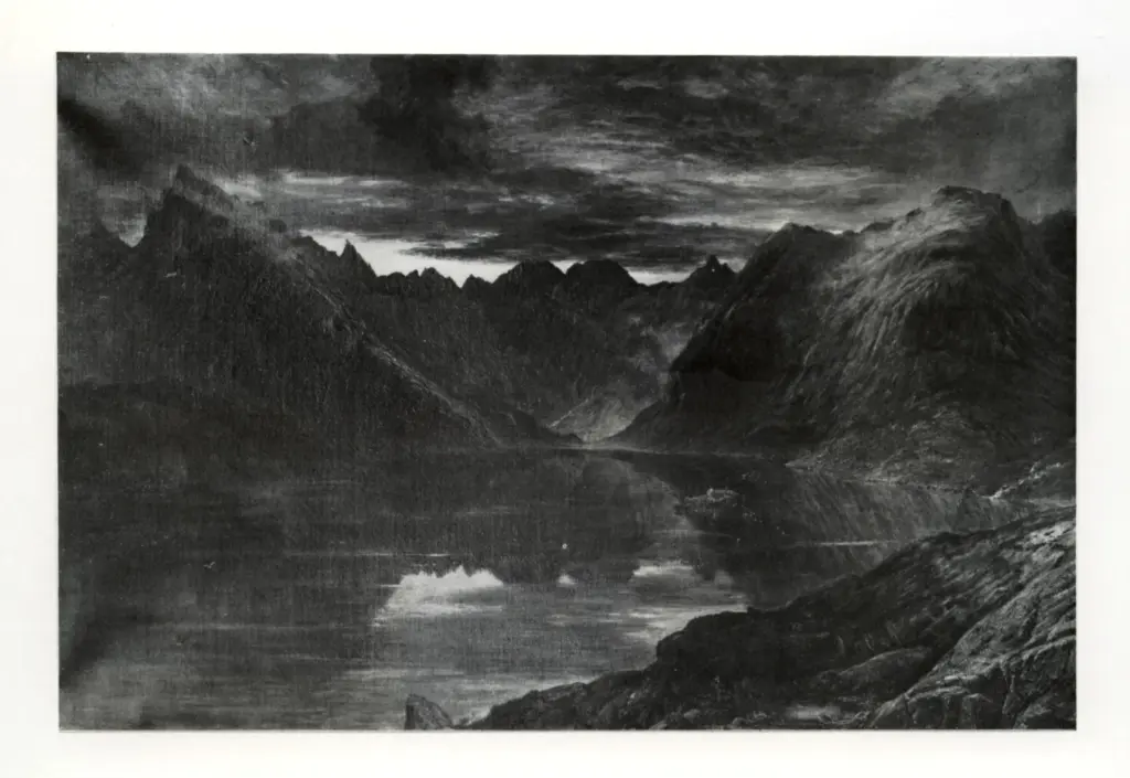 Anonimo , Macwhirter, John - sec. XIX/ XX - Loch Coruisk, Skye , fronte