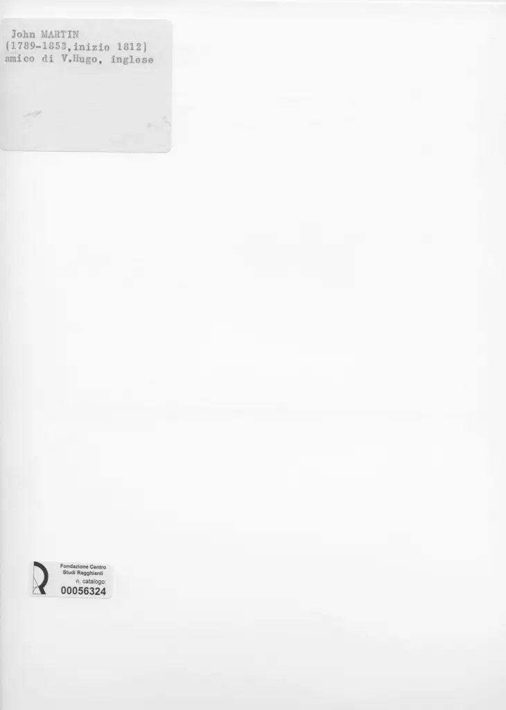 Anonimo , Martin, John - sec. XIX - Gli angeli caduti entrano nel pandemonio , retro