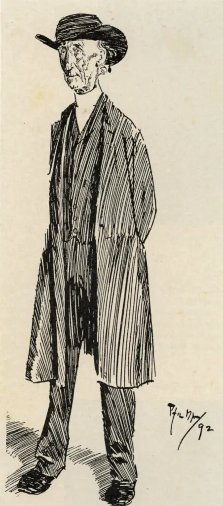 May, Phil , Uomo in piedi