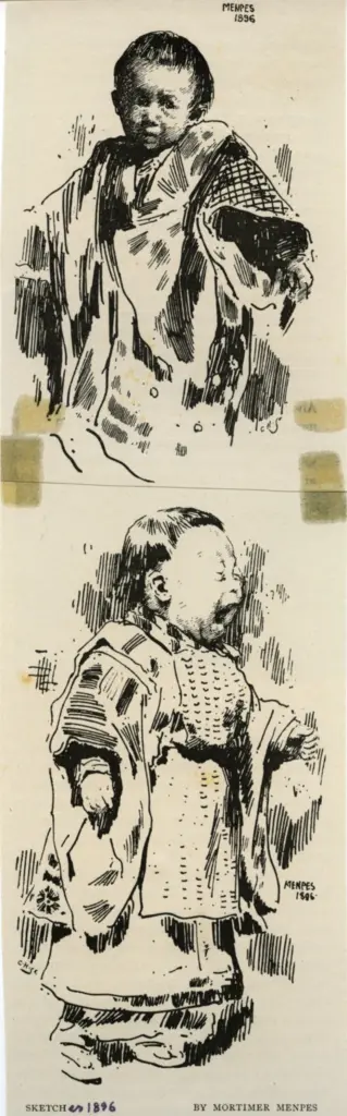 Menpes, Mortimer , Schetches