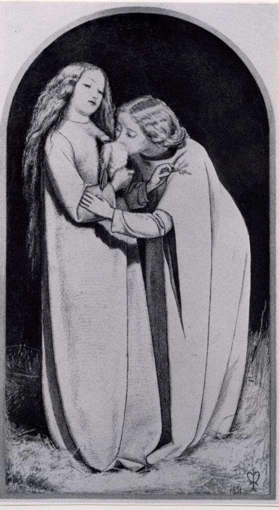 Anonimo , Millais, John Everett - sec. XIX - The return of the dove to the ark , fronte