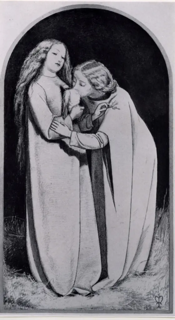 Millais, John Everett , The return of the dove to the ark