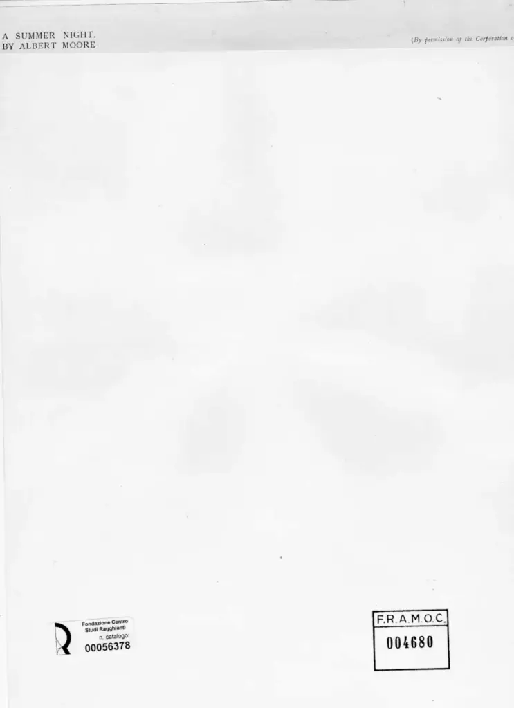 Moore, Albert Joseph , A Summer Hight