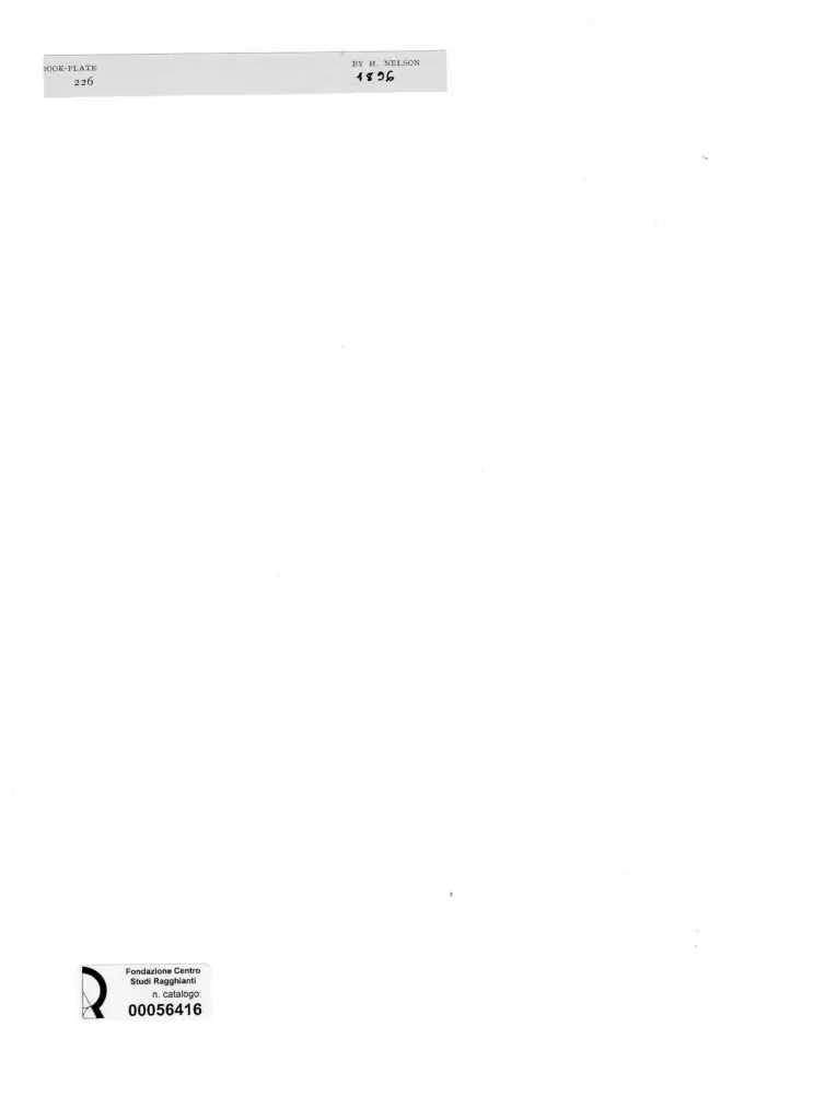 Anonimo , Nelson, Harold - sec. XIX - Ernest Scott , fronte