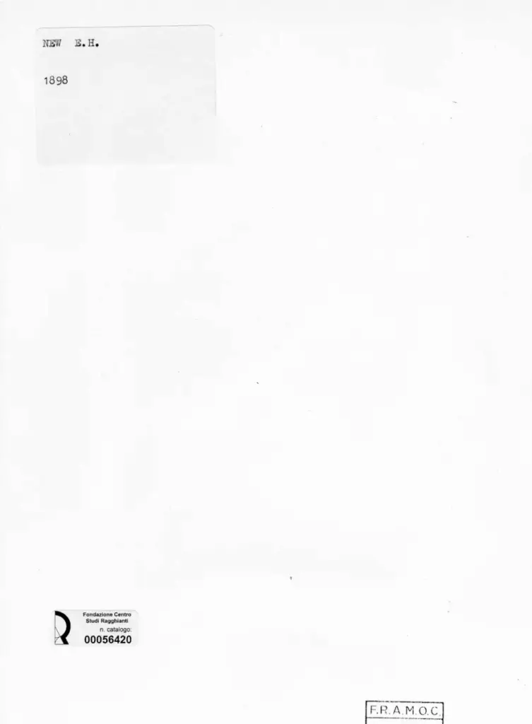 Anonimo , New, Edmund Hort , retro