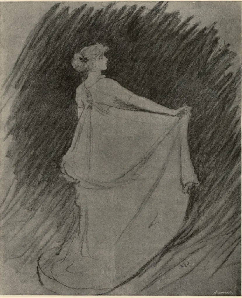 Orchardson, William Quiller , For the Programm of the R.A. Student's Dramatic Club -