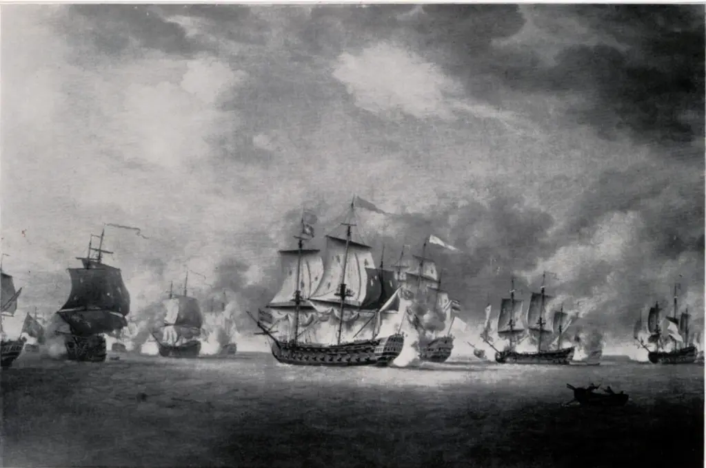 Paton, Richard , A Naval engagement