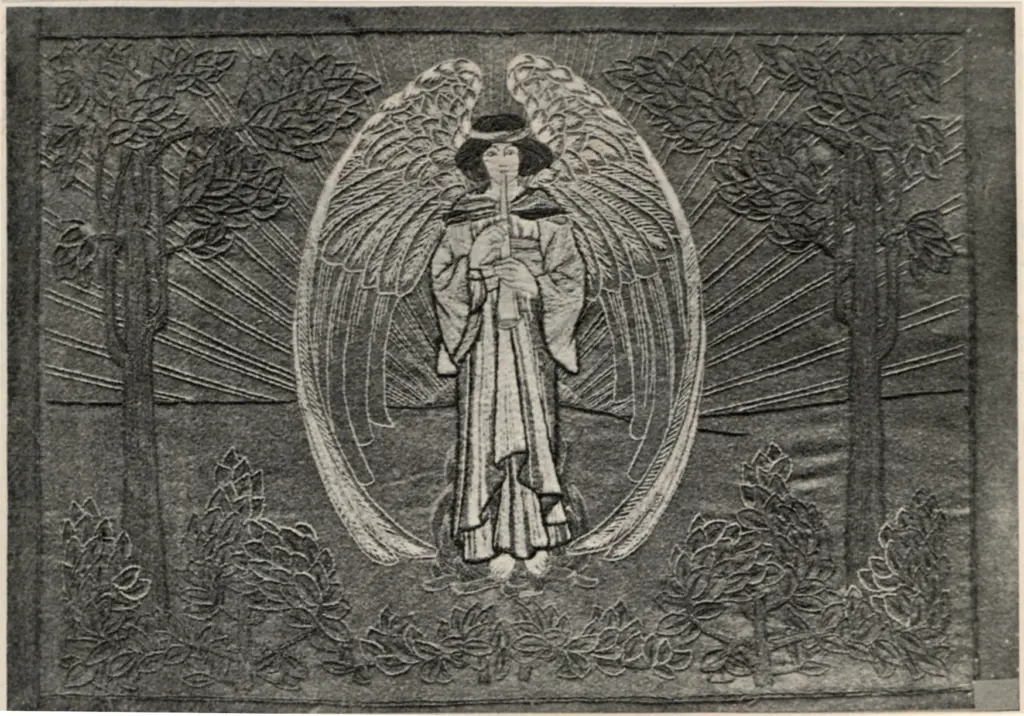 Anonimo , Pemberton, Hilda M. - sec. XIX - Angelo del paradiso che canta , fronte