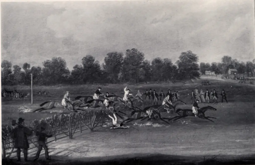 Anonimo , Pollard, James - sec. XVIII/ XIX - A Steeplechase , fronte