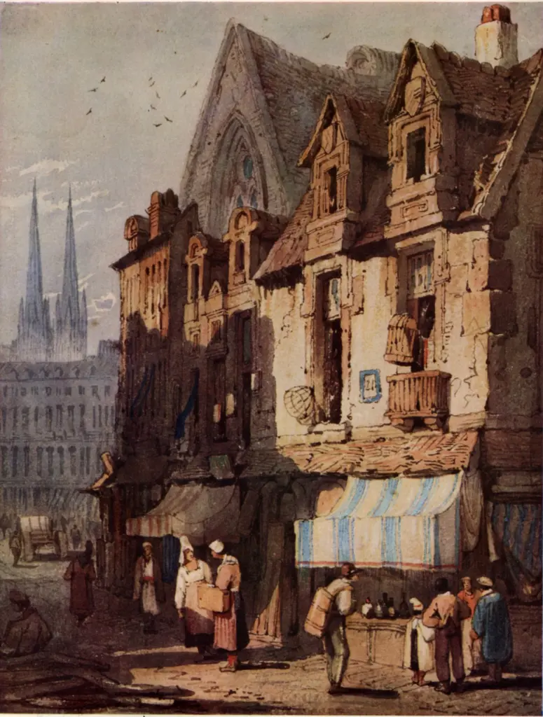 Prout, Samuel , Street in Normandy