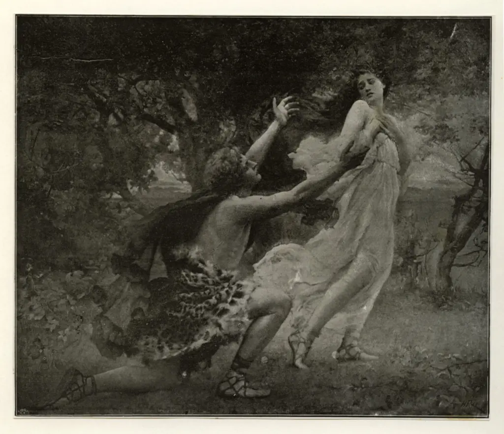 Anonimo , Rae, Henrietta - sec. XIX - Apollo and Daphne , fronte