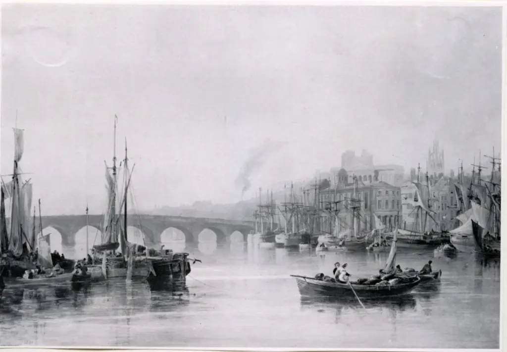 Anonimo , Richardson, Thomas Miles - sec. XIX - A view of Newcastle-upon-Tyne , fronte