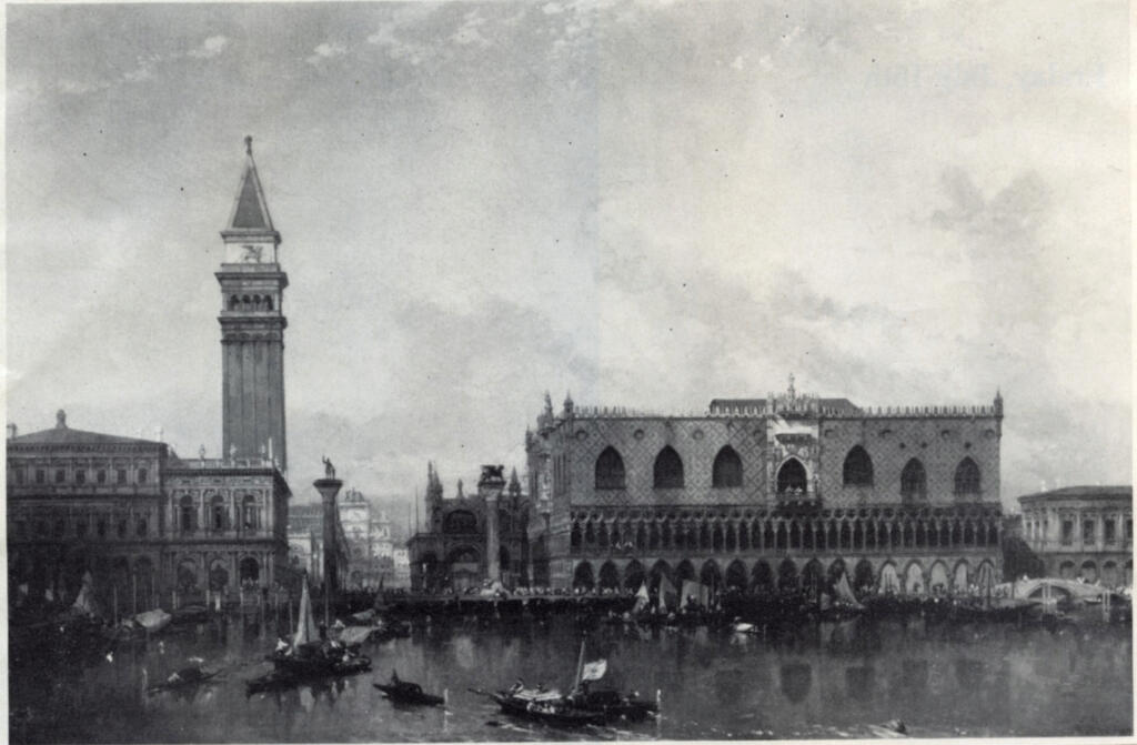 Anonimo , Roberts, David - sec. XIX - The Doge's Palace, Venice , fronte