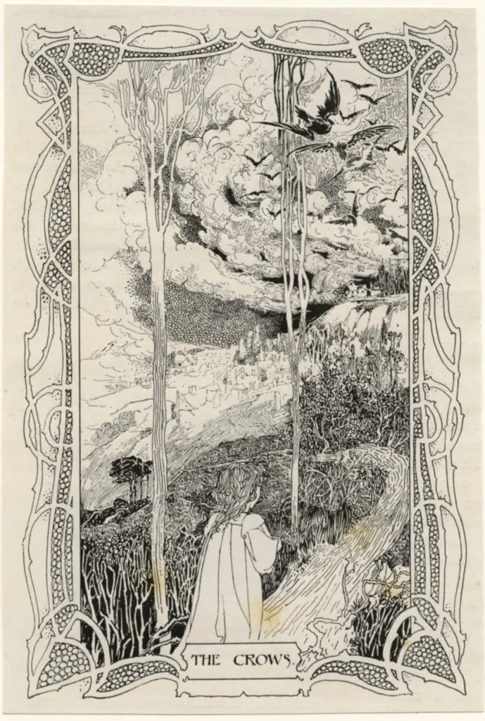 Anonimo , Robinson, Charles - sec. XIX - The crows , fronte