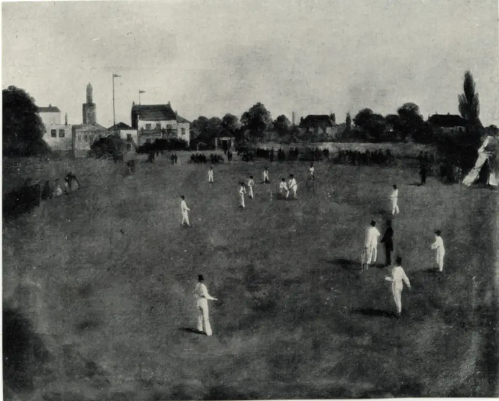 Anonimo , Rosenberg, C. - sec. XIX - A picture of Kennington Oval , fronte