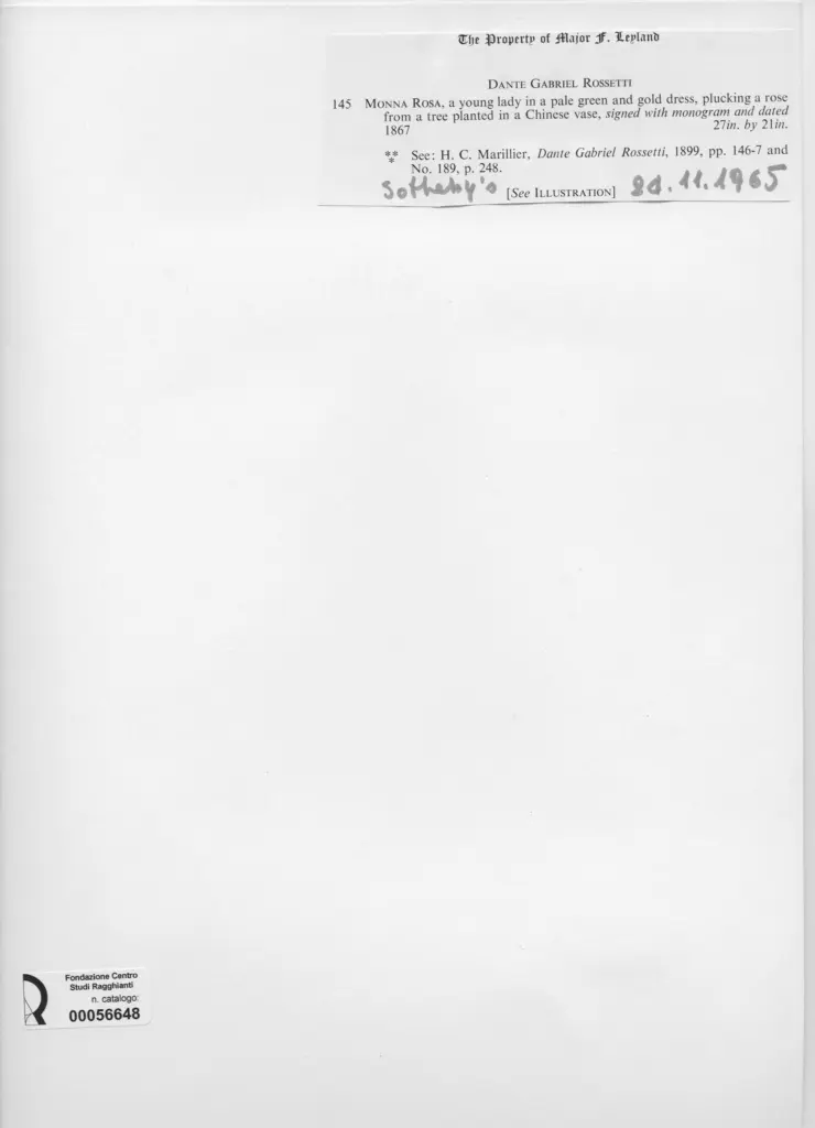 Anonimo, Anonimo , retro