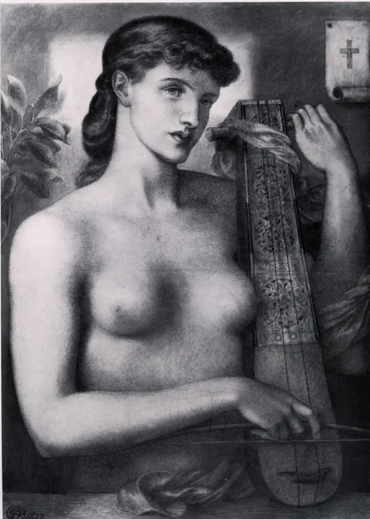 Anonimo , Rossetti, Dante Gabriele - sec. XIX - Violante , fronte