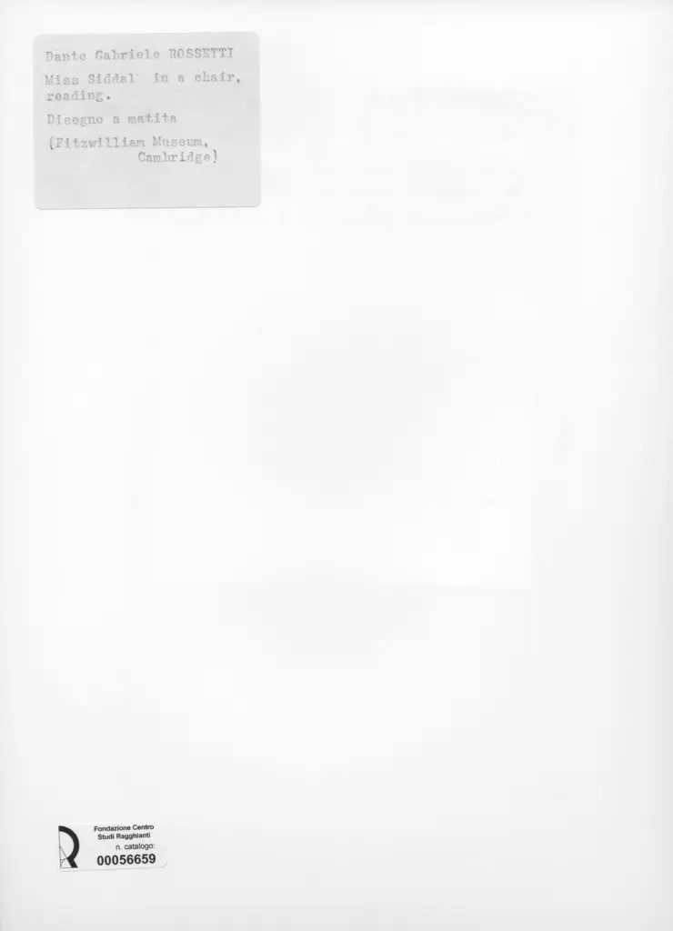 Anonimo , Rossetti, Dante Gabriele , retro