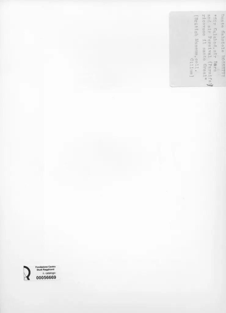 Anonimo , Rossetti, Dante Gabriele , retro