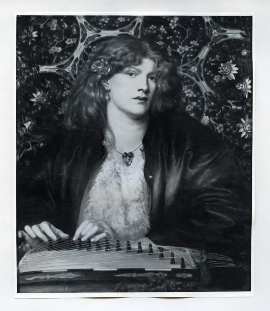 Anonimo , Rossetti, Dante Gabriele - sec. XIX - The Blue Bower , fronte