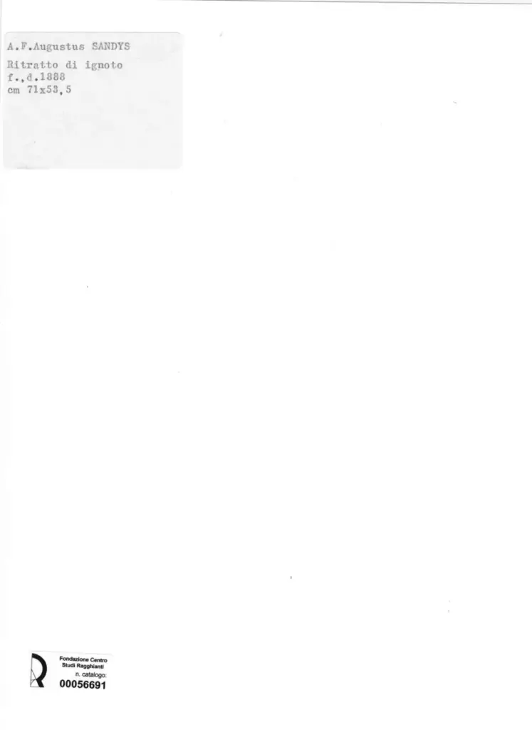 Anonimo , Sandys, Anthony Frederick Augustus - sec. XIX - Jame Henry Brand , retro