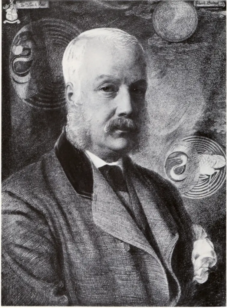 Sandys, Anthony Frederick Augustus , Portrait of Sir William