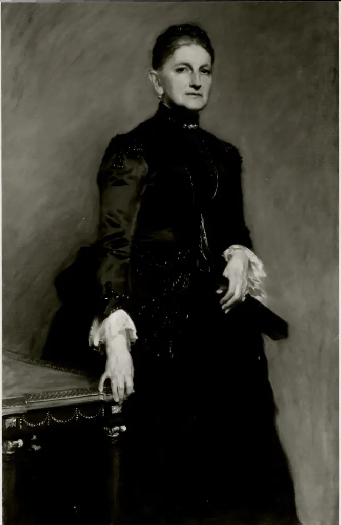 Anonimo , Sargent, John Singer - sec. XIX - Mrs. Adrian, Iselin , fronte