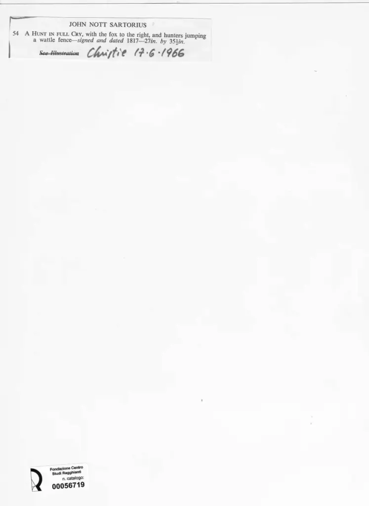 Anonimo , Sartorius, John Nott - sec. XIX , retro