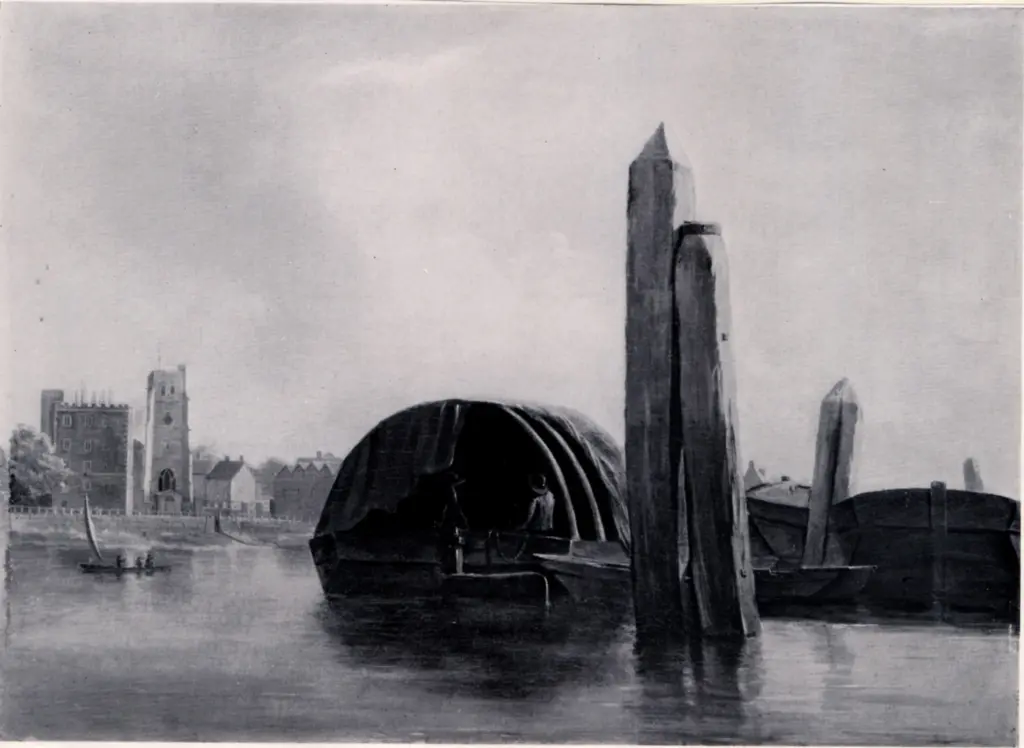 Anonimo , Scott, Samuel - sec. XVIII - A View of Lambeth from the Tames , fronte