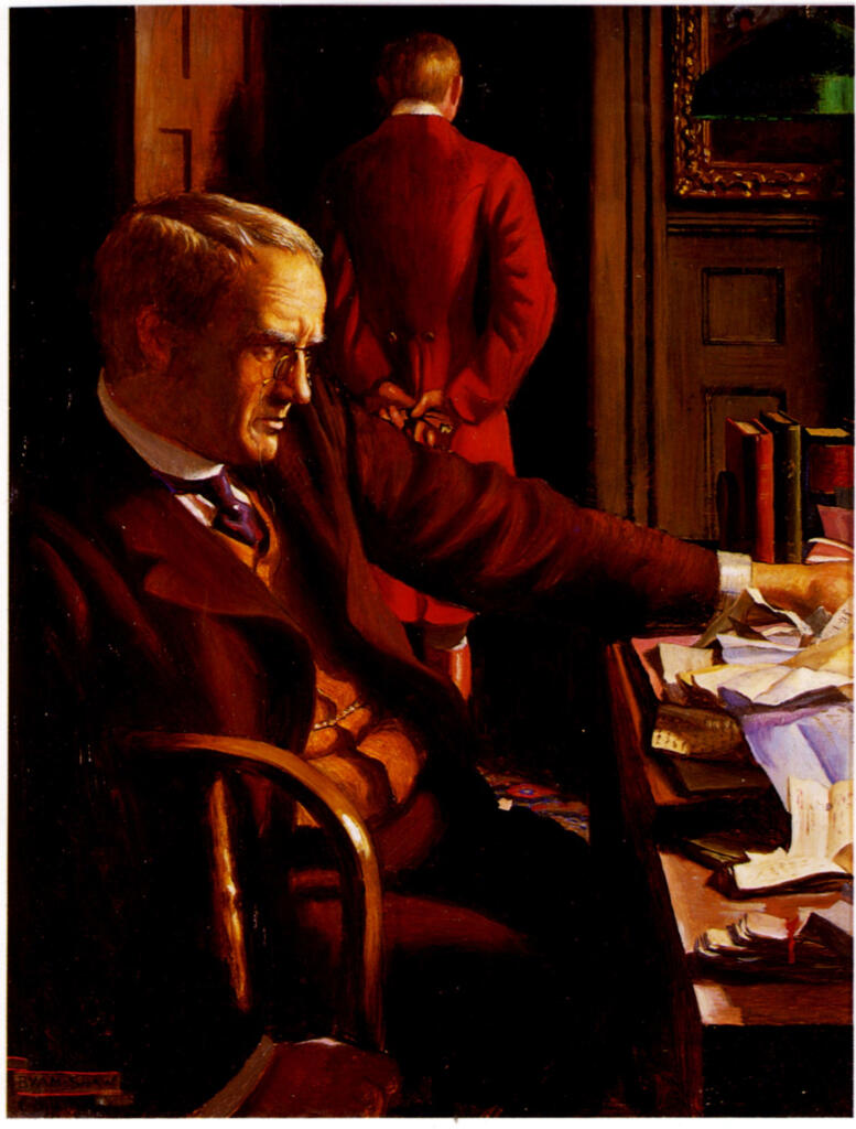 Anonimo , Shaw, Byam Liston - sec. XX - He begotteth a Son, and there is nothing in his hand , fronte