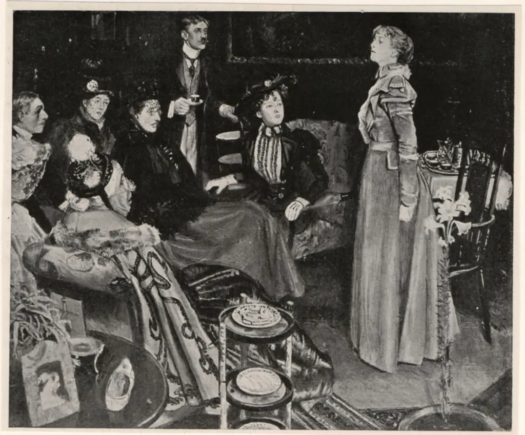 Anonimo , Shaw, Byam Liston - sec. XIX - A Woman's Protest , fronte