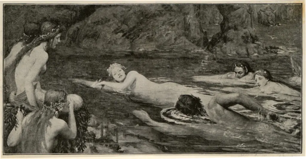 Anonimo , Smithers, Collier Twentyman - sec. XIX - A Race: Mermaids and Tritons , fronte