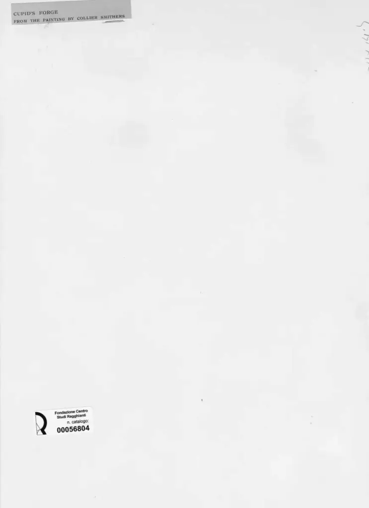 Anonimo , Smithers, Collier Twentyman - sec. XIX/ XX - Cupid's Forge , retro