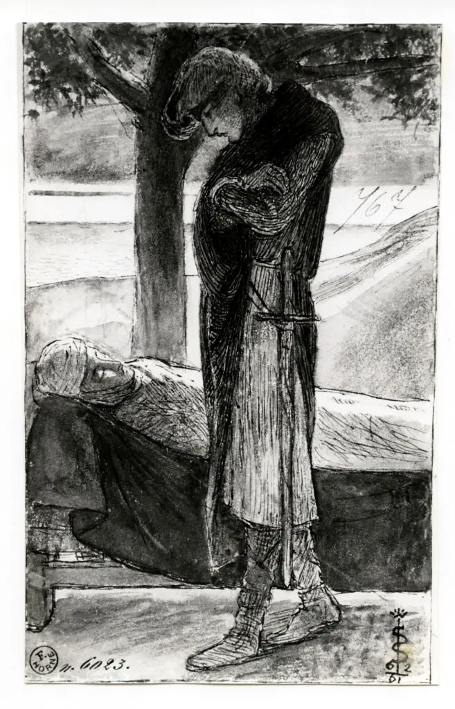 Solomon, Abraham , Il compianto