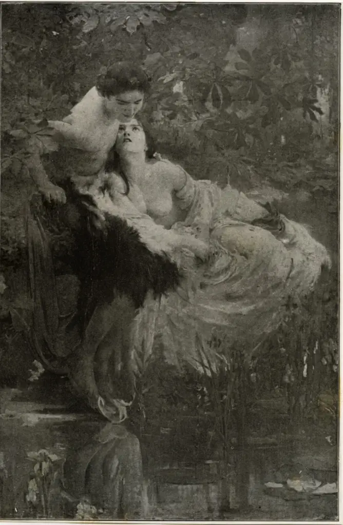 Anonimo , Solomon, Joseph Solomon - sec. XIX - Eco e Narciso , fronte