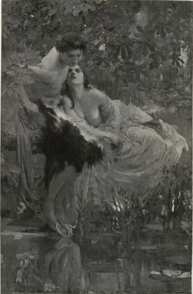 Anonimo , Solomon, Simeon - sec. XIX - Echo and Narcissus , fronte