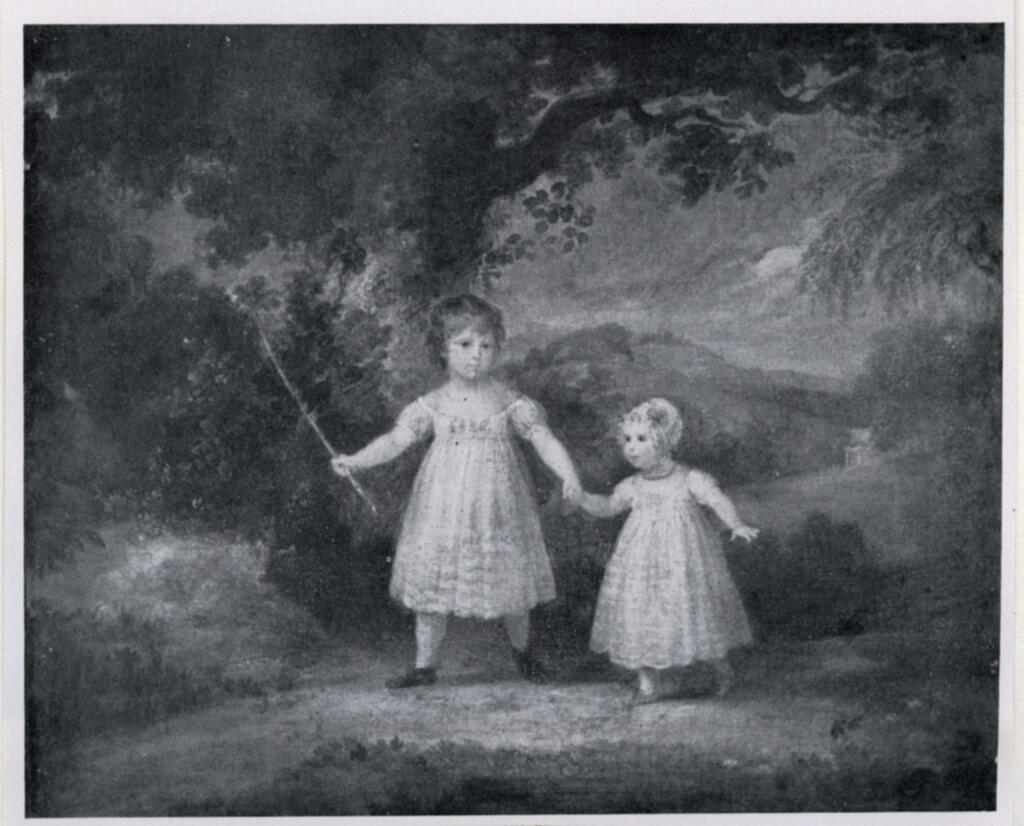Anonimo , Spilsbury, Mary - sec. XIX - Caroline Amelia and Elizabeth Julia Angerstein , fronte
