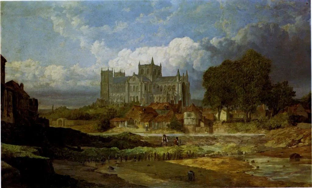 Anonimo , Stanfield, George Clarkson - sec. XIX - Ripon , fronte