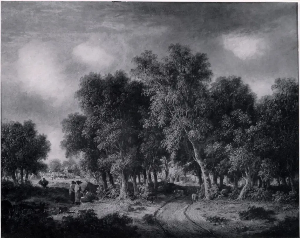Anonimo , Stark, James - sec. XIX - A Woodland Landscape , fronte