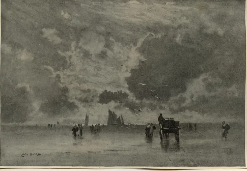 Anonimo , Sutcliffe, Lester - sec. XIX/ XX - A September Morning Cornwall , fronte