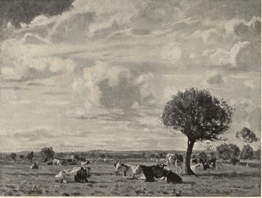 Anonimo , Talmage, Algernon - sec. XX - Breezy Pastures , fronte